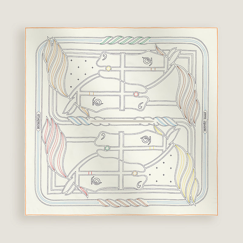 HERMES 装飾的なパターン ハンカチ Paul Smith 【名入れ】ポールスミス マルチカラーゼブラ タオル